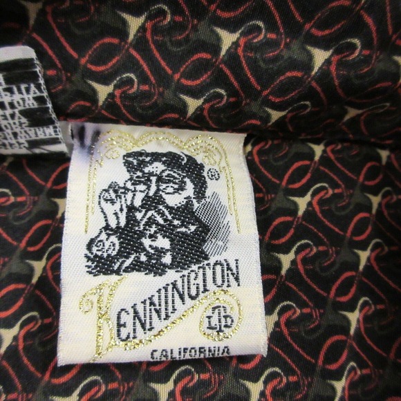 Vintage Kennington California Mens Disco Shirt size XL Club Retro‎ Party Camp - Picture 3 of 8